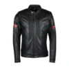 Helstons Elron Leather Rag Black