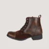Helstons Mehari Leather Brown Choco Shoes