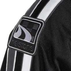 Helstons Pace Air Mesh Fabric Black White Grey Jacket 10 Helstons Pace Air Mesh Fabric Black White Grey Jacket -Motorfietsuitrusting Winkel helstons pace air mesh fabric black white grey jacket 6