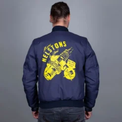 Helstons Sparks Fabrics Blue Jacket 7 Helstons Sparks Fabrics Blue Jacket -Motorfietsuitrusting Winkel helstons sparks fabrics blue jacket 2
