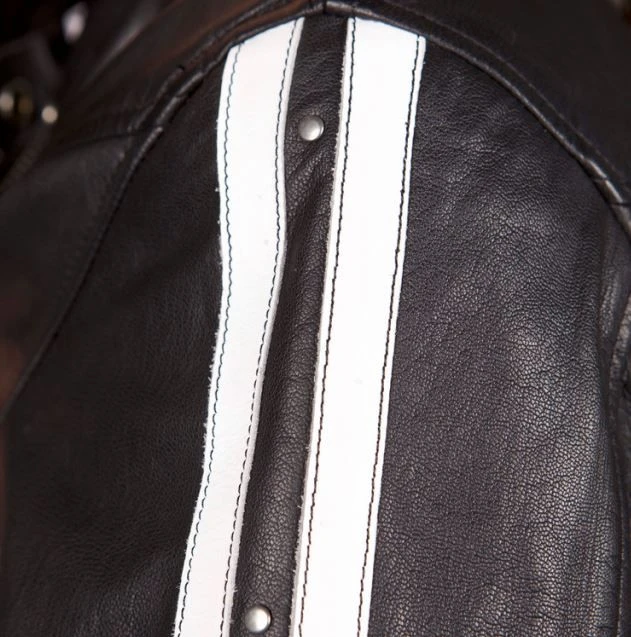 Helstons Victoria Leather Rag Black Jacket 2 Helstons Victoria Leather Rag Black Jacket - Afbeelding 2
