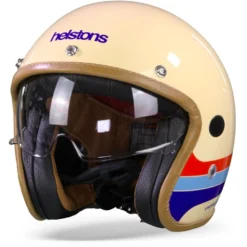 Helstons Mora Carbon Fiber Beige Jethelm 11 Helstons Mora Carbon Fiber Beige Jethelm -Motorfietsuitrusting Winkel helstonsmorabeige frontpage