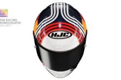 HJC RPHA 1 Red Bull Austin Gp Wit Blauw Mc21Sf Integraalhelm -Motorfietsuitrusting Winkel hjc rpha 1 red bull austin gp white blue mc21sf 1