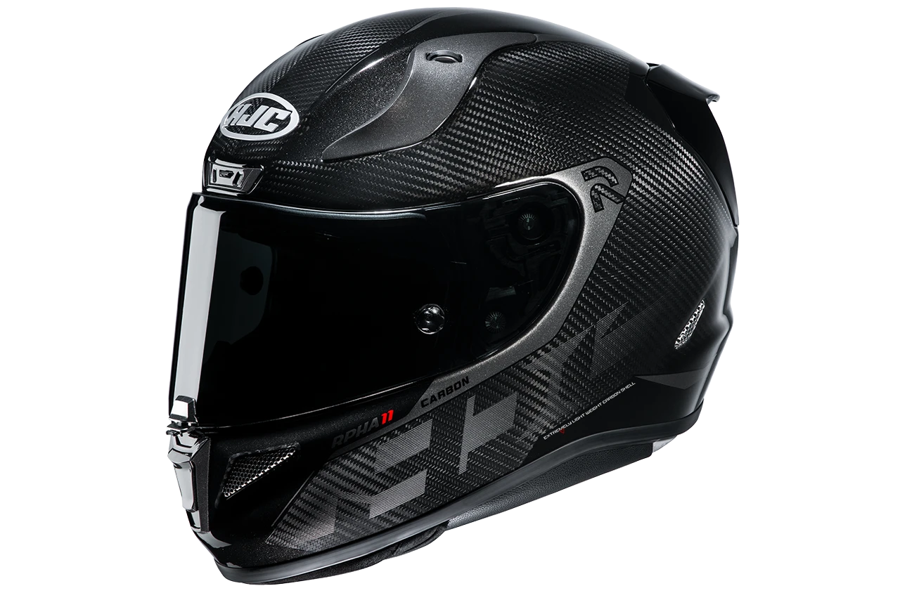 HJC RPHA 11 Carbon Bleer Zwart Grijs Integraalhelm 1 HJC RPHA 11 Carbon Bleer Zwart Grijs Integraalhelm