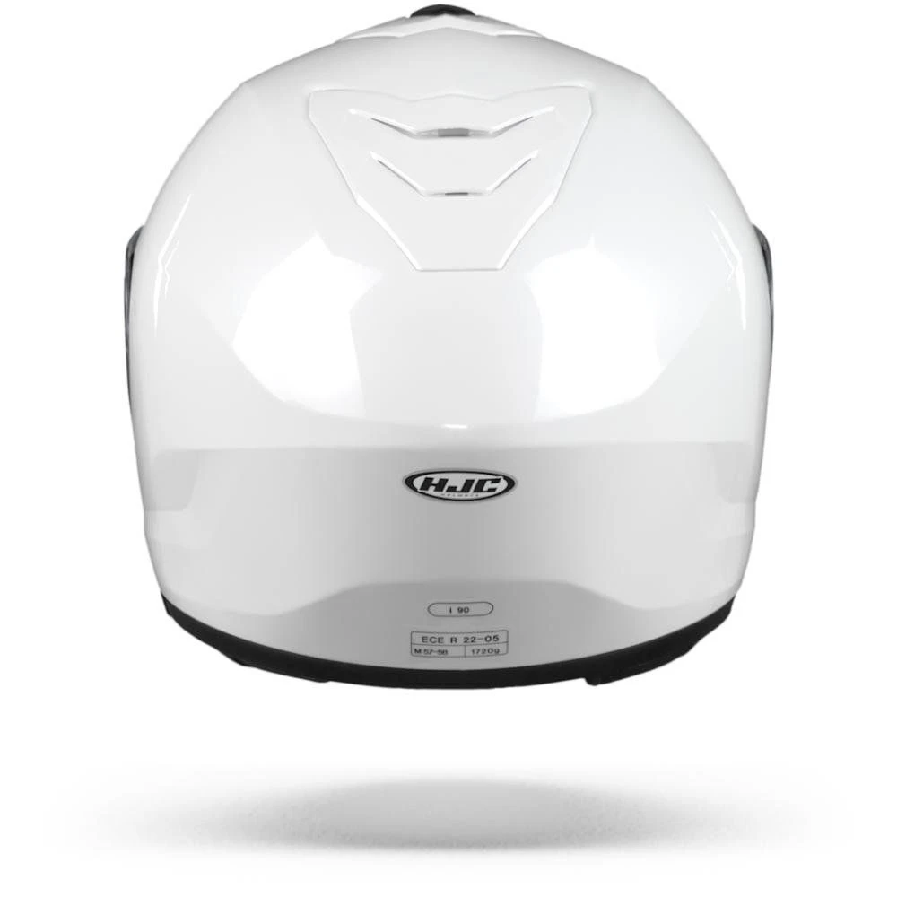 HJC I90 Wit Systeemhelm 2 HJC I90 Wit Systeemhelm - Afbeelding 2