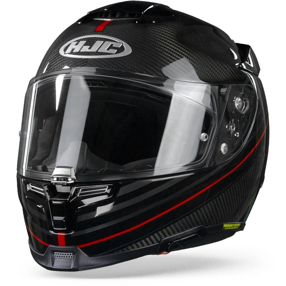HJC RPHA 70 Carbon Artan Zwart Rood MC1 Integraalhelm 5 HJC RPHA 70 Carbon Artan Zwart Rood MC1 Integraalhelm - Afbeelding 5