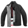 Spidi Insideout Laminated Black Motorcycle Jacket