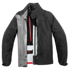 Spidi Insideout Laminated Black Motorcycle Jacket
