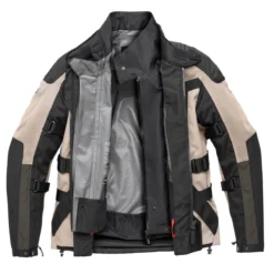 Spidi Insideout Laminated Black Motorcycle Jacket -Motorfietsuitrusting Winkel insideout x95 026 under the jacket
