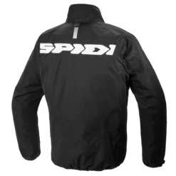 Spidi Insideout Laminated Black Motorcycle Jacket -Motorfietsuitrusting Winkel insideout x95 026 back