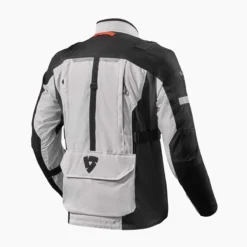 REV'IT! Sand 4 H2O Silver Black Motorcycle Jacket