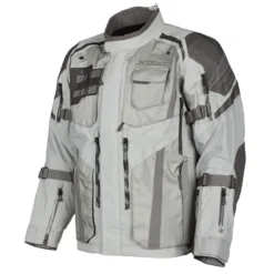 KLIM Badlands Pro Jacket Monument Gray -Motorfietsuitrusting Winkel klim badlands pro jacket monument gray