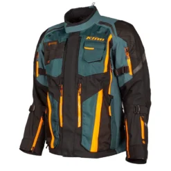 KLIM Badlands Pro Jacket Petrol Strike Orange -Motorfietsuitrusting Winkel klim badlands pro jacket petrol strike orange 1
