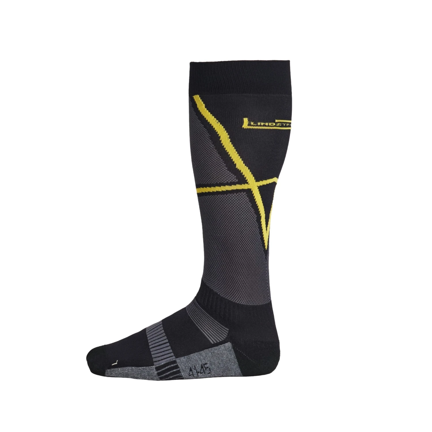 Lindstrands Cool Sock Black/Yellow 1 Lindstrands Cool Sock Black/Yellow