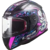 LS2 FF353 Rapid Mini Voodoo Zwart Fluo Roze Integraalhelm
