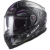 LS2 Ff811 Vector II Tropical Zwart Wit Integraalhelm