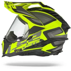 LS2 MX701 Explorer Alter Mat Zwart Hi-Vis Geel Adventure Helm -Motorfietsuitrusting Winkel ls2 mc701 explorer alter matt black hivis yellow.11