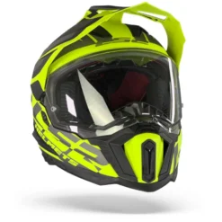 LS2 MX701 Explorer Alter Mat Zwart Hi-Vis Geel Adventure Helm -Motorfietsuitrusting Winkel ls2 mc701 explorer alter matt black hivis yellow.35