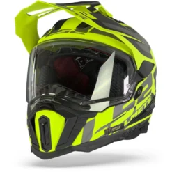 LS2 MX701 Explorer Alter Mat Zwart Hi-Vis Geel Adventure Helm -Motorfietsuitrusting Winkel ls2 mc701 explorer alter matt black hivis yellow frontpage