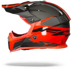 LS2 MX437 Fast Evo Roar Mat Zwart Rood Crosshelm 11 LS2 MX437 Fast Evo Roar Mat Zwart Rood Crosshelm -Motorfietsuitrusting Winkel ls2 mx437 fast evo roar matt black red.11