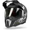 LS2 MX701 Explorer Atlantis Mat Titanium Adventure Helm