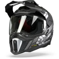 LS2 MX701 Explorer Atlantis Mat Titanium Adventure Helm