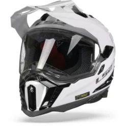 LS2 MX701 Explorer Solid Wit Adventure Helm