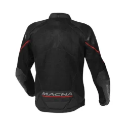 Macna Foxter Black Red Jackets Textile Summer