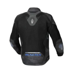 Macna Novic Black Blue Jackets Textile Summer