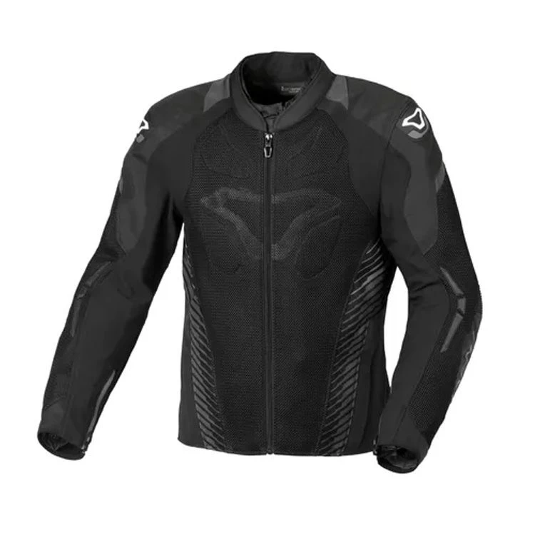Macna Novic Black Jackets Textile Summer 2 Macna Novic Black Jackets Textile Summer - Afbeelding 2
