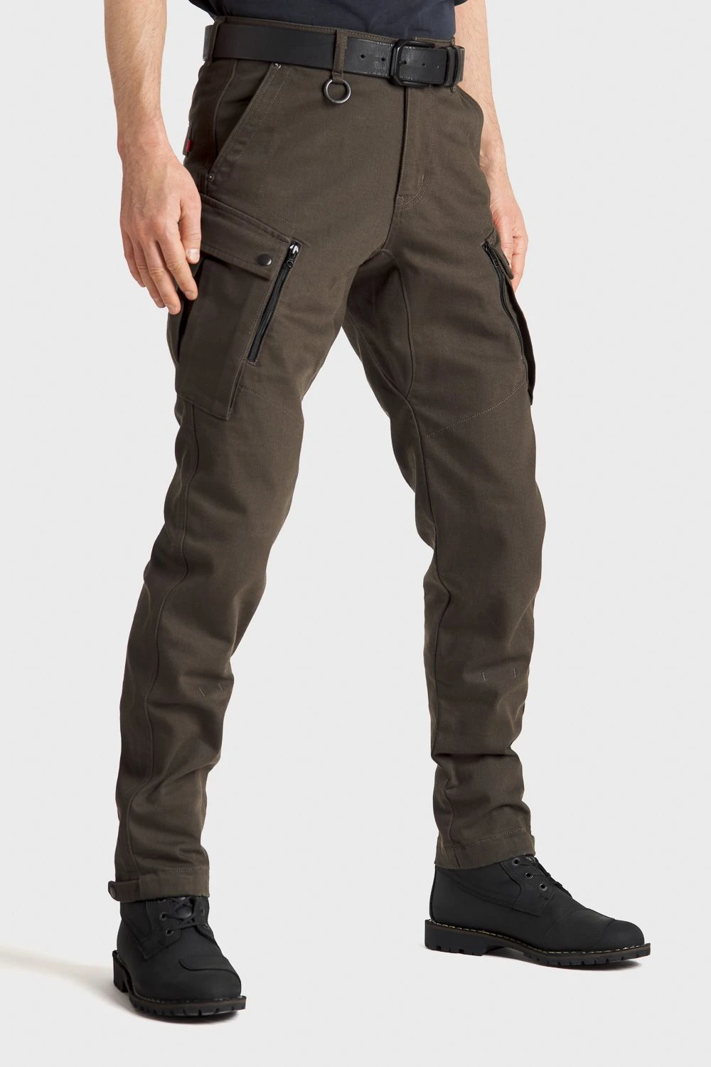 Pando Moto Chino Style Cordura - Mark Kev 02 Olive 2 Pando Moto Chino Style Cordura - Mark Kev 02 Olive - Afbeelding 2