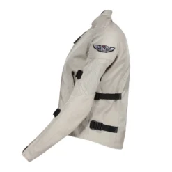 Motogirl Jodie Mesh Jacket Natural -Motorfietsuitrusting Winkel motogirl jodie summer jacket natural 3 1