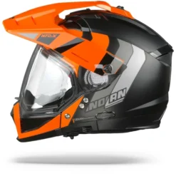 Nolan N70-2 X Decurio 31 Flat Zwart Oranje Wit Antraciet Multihelm -Motorfietsuitrusting Winkel n70 2 x decurio n com flat black 31.10 1