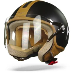 Nexx SX.60 Cruise 2 Zwart Camel Mat Jethelm -Motorfietsuitrusting Winkel nexx sx 60 cruise 2 black camel matt frontpage