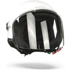 Nexx SX.60 Artizan Wit Jethelm -Motorfietsuitrusting Winkel nexx sx60 artizan white.35