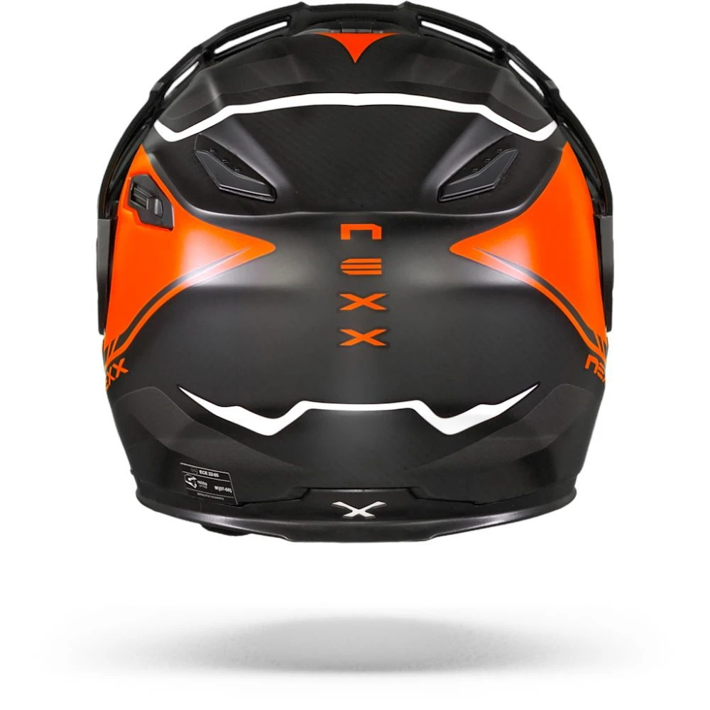 Nexx X.Vilijord Hiker Oranje Grijs Mat Systeemhelm 5 Nexx X.Vilijord Hiker Oranje Grijs Mat Systeemhelm - Afbeelding 5