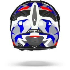 Nexx X.Vilijord Taiga Wit Blauw Systeemhelm