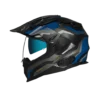 Nexx X.Wed2 Columbus Blauw Zwart Matt Adventure Helm