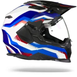 Nexx X.WED2 Columbus Blauw Rood Adventure Helm -Motorfietsuitrusting Winkel nexx x wed2 columbus blue red.29 1
