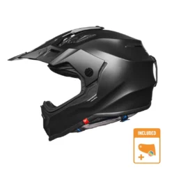 Nexx X.Wrl Plain Zwart Matt Adventure Helm