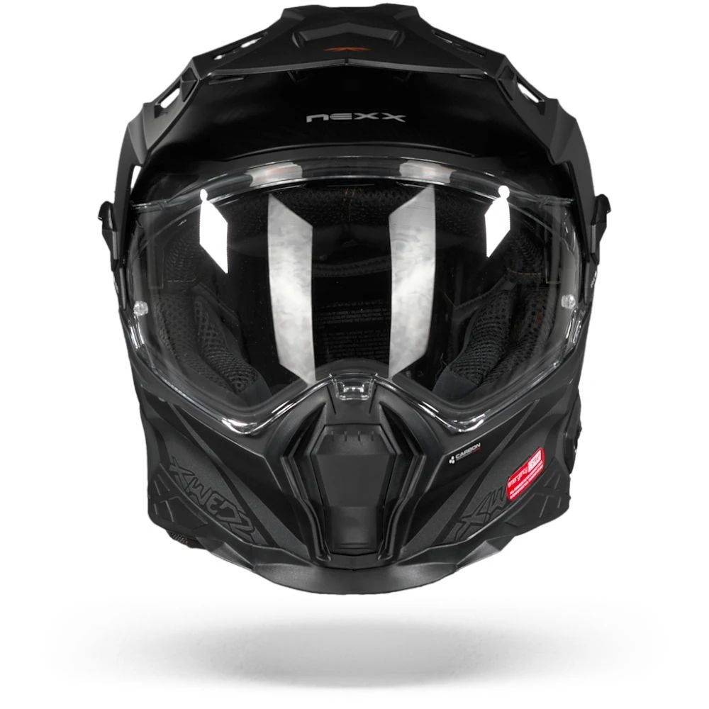 Nexx X.WED2 Vaal Grijs Rood Mat Adventure Helm 6 Nexx X.WED2 Vaal Grijs Rood Mat Adventure Helm - Afbeelding 6