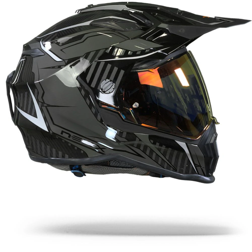 Nexx X.WRL Atika Zwart Grijs Adventure Helm 4 Nexx X.WRL Atika Zwart Grijs Adventure Helm - Afbeelding 4