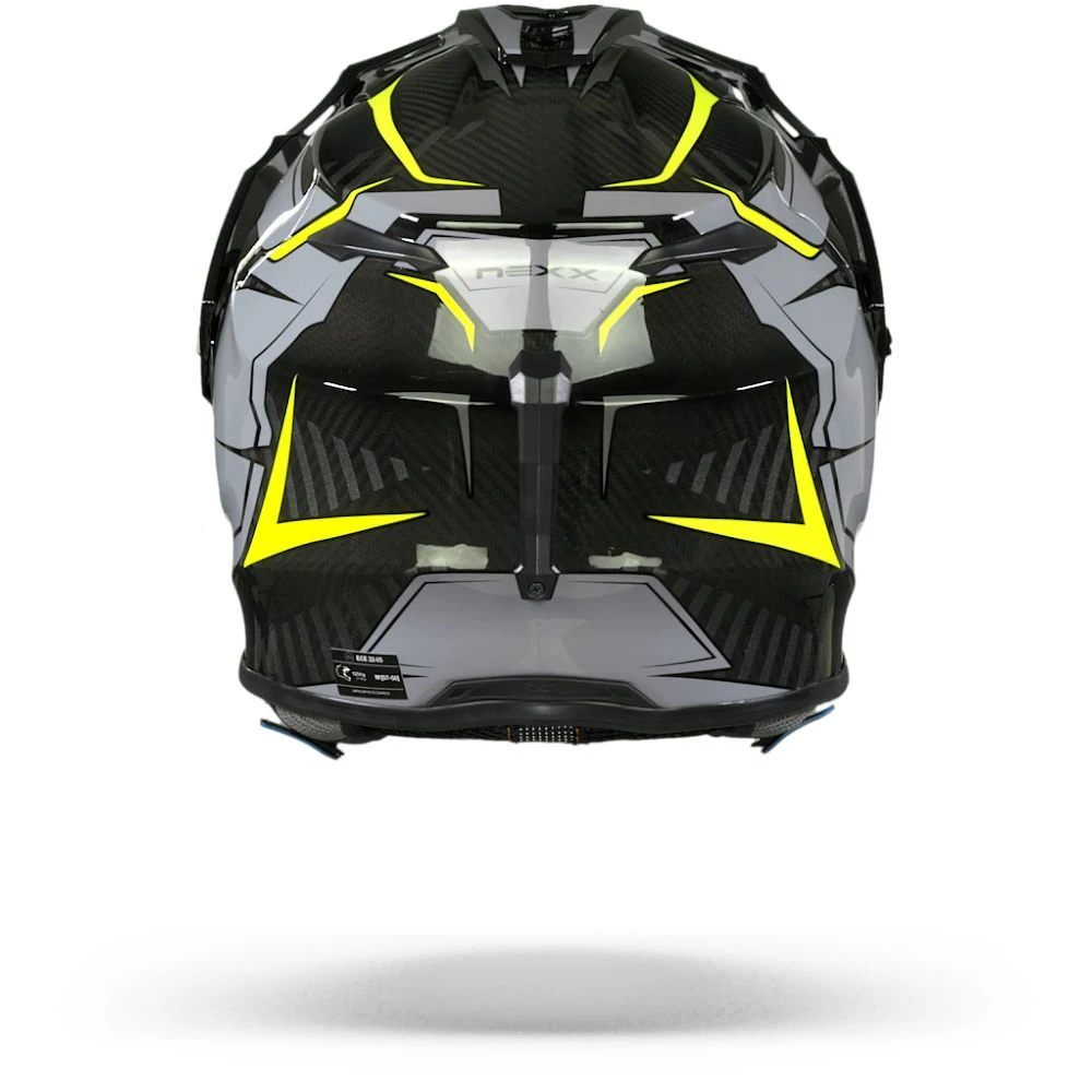 Nexx X.WRL Atika Grijs Neon Adventure Helm 2 Nexx X.WRL Atika Grijs Neon Adventure Helm - Afbeelding 2
