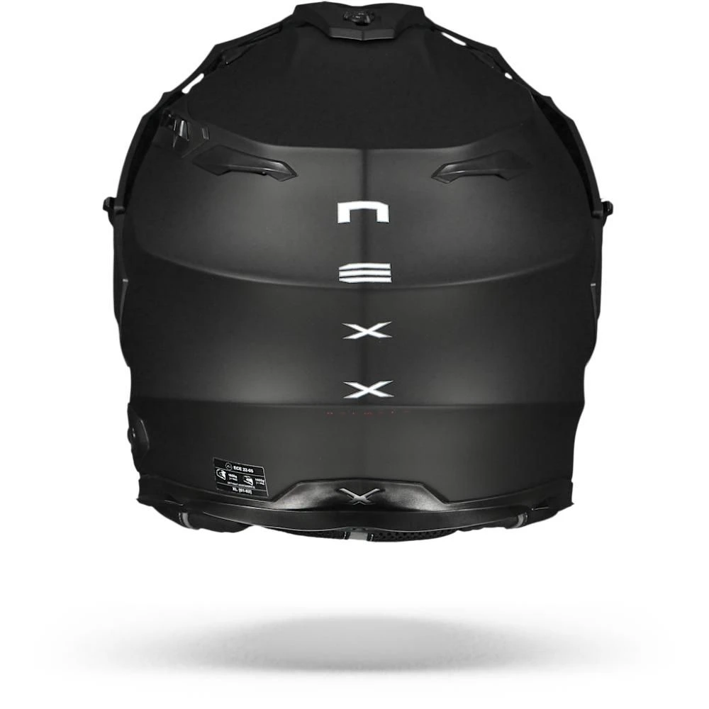 Nexx X.WED2 Plain Mat Zwart Adventure Helm 4 Nexx X.WED2 Plain Mat Zwart Adventure Helm - Afbeelding 4