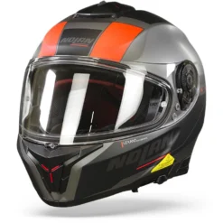 Nolan N80-8 Mandrake N-Com 47 Mat Lava Grijs Rood Integraalhelm -Motorfietsuitrusting Winkel nolan n80 8 mandrake n com 47 frontpage