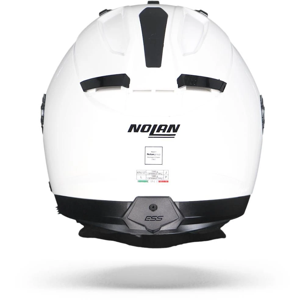Nolan N70-2 GT Classic 5 Metal Wit Multihelm 2 Nolan N70-2 GT Classic 5 Metal Wit Multihelm - Afbeelding 2