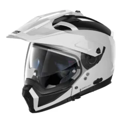 Nolan N70-2 X Classic 5 Metal Wit Multihelm -Motorfietsuitrusting Winkel nolan n702x classicncom metalbianco