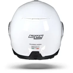 Nolan N100-5 Classic Metal Wit N-Com 005 Systeemhelm -Motorfietsuitrusting Winkel nolann100 5white.19