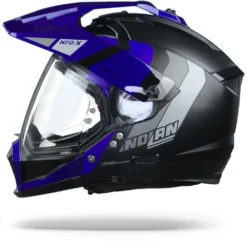 Nolan N70-2 X Decurio 32 Flat Zwart Blauw Zilver Antraciet Multihelm -Motorfietsuitrusting Winkel nolann70 2x decurio32 flatblackbluesilver.10 1