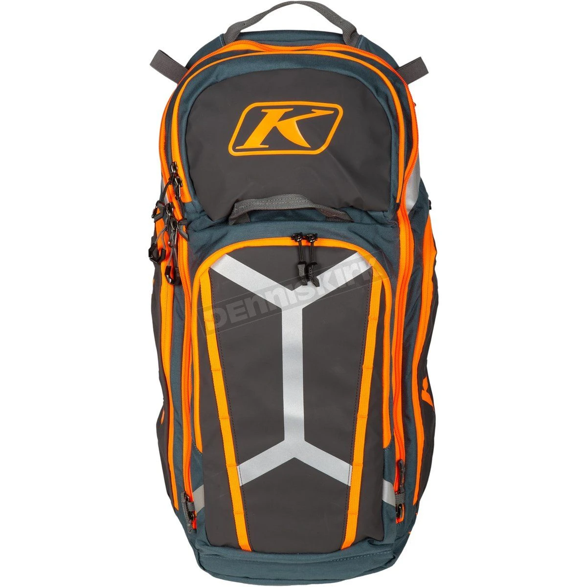 Klim Arsenal 30 Backpack Petrol - Strike Orange 1 Klim Arsenal 30 Backpack Petrol - Strike Orange